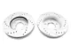 C&L Super Sport Brake Rotor and Pad Kit; Front and Rear (99-04 Mustang GT, V6)