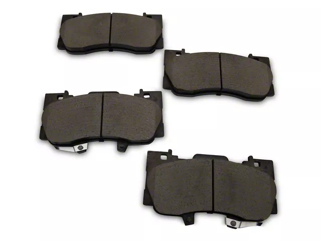 C&L Super Sport Ceramic Brake Pads; Front Pair (15-23 Mustang GT w/o Performance Pack, EcoBoost w/ Performance Pack)