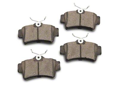 C&L Super Sport Ceramic Brake Pads; Rear Pair (94-04 Mustang GT, V6)