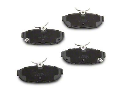 C&L Super Sport Ceramic Brake Pads; Rear Pair (11-14 Mustang GT w/o Performance Pack, V6)