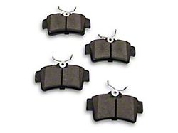 C&L Super Sport Ceramic Brake Pads; Rear Pair (94-04 Mustang Cobra, Bullitt, Mach 1)