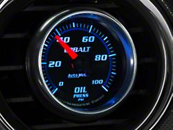 Auto Meter Cobalt Oil Pressure Gauge; Mechanical (Universal; Some Adaptation May Be Required)