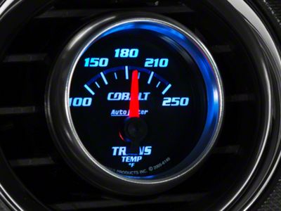 Auto Meter Cobalt Transmission Temp Gauge; Electrical (Universal; Some Adaptation May Be Required)