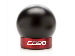 Cobb Manual Shift Knob; Race Red (15-25 Mustang, Excluding GT350 & GT500)