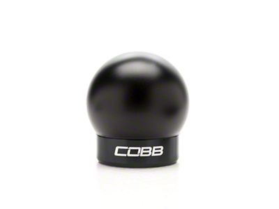 Cobb Manual Shift Knob; Stealth Black (15-24 Mustang, Excluding GT350 & GT500)