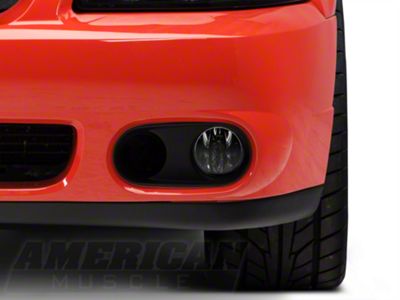 Ford Cobra Bumper Foglight Bezel; Left Side (03-04 Mustang Cobra)