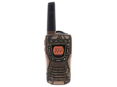 Cobra Floating Waterproof Walkie Talkies; TrueTimber Strata; 2-Pack