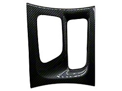 Cobra-Tek Shifter Panel Cover; Carbon Fiber (17-23 Charger)