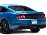 Decklid Panel; Gloss Black Carbon Fiber (18-23 Mustang)