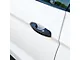 Cobra-Tek Door Handle Covers with Sensor Hole; Gloss Carbon Fiber (15-23 Mustang)
