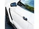 Cobra-Tek Door Handle Covers without Sensor Hole; Gloss Carbon Fiber (15-23 Mustang)