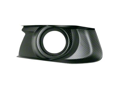 Cobra-Tek Fog Light Covers; Forged Carbon Fiber (15-17 Mustang GT, EcoBoost)