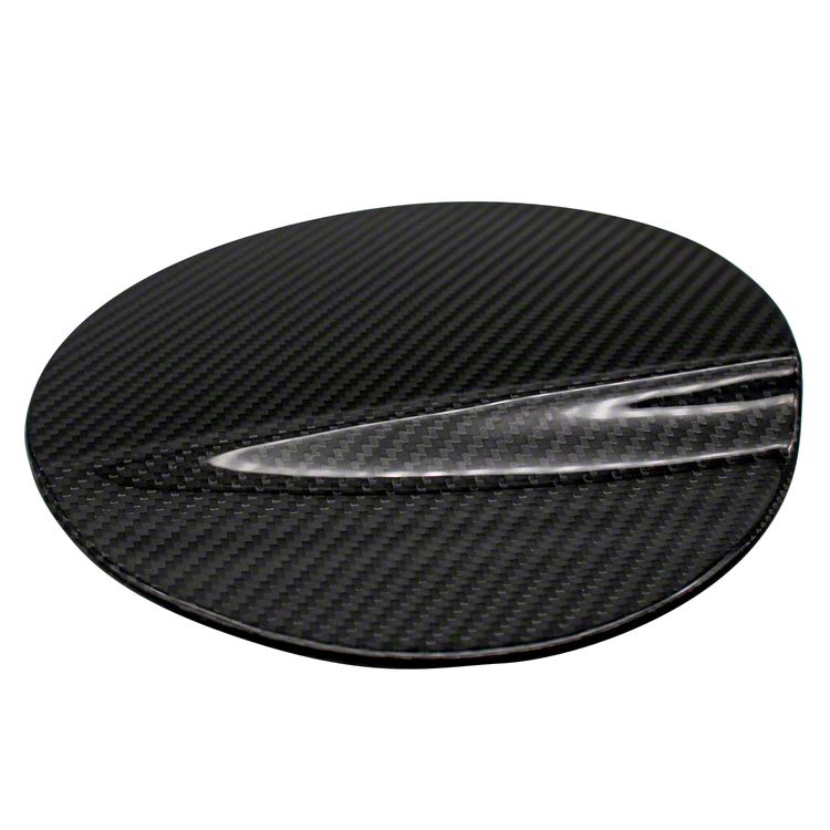 Fuel Door Cover Gas Tank Cap Lid Black Fit For Mustang All Model 2015â2021