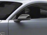 Mirror Covers without Turn Signal Cutouts; Dry Carbon Fiber (24-26 Mustang)