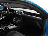 Non-Performance Pack Dashboard Trim; Gloss Black Carbon Fiber (15-23 Mustang)