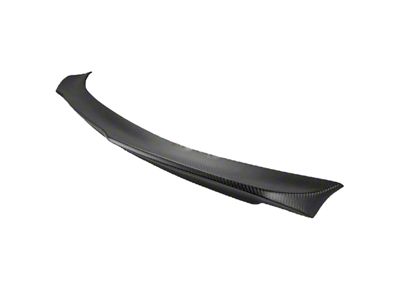 Cobra-Tek Rear Spoiler; Matte Black Carbon Fiber (15-23 Mustang Fastback)