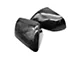 Cobra-Tek Side View Mirror Covers without Turn Signal Openings; Forged Carbon Fiber (15-23 Mustang)