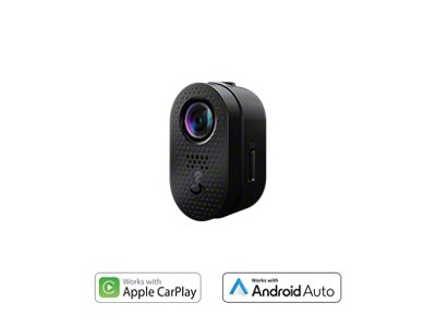 Cobra Discreet Dash Cam with QHD Video (Universal; Some Adaptation May Be Required)