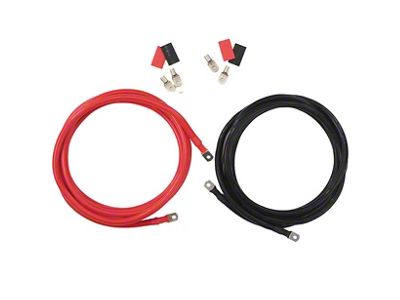 Cobra High Wattage Power Inverter Cable Installation Kit; 12-Foot