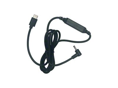 Cobra Radar Detector Barrel Connector Hardware Kit; USB-C to DC