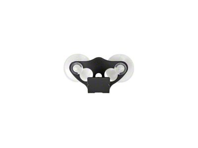 Cobra Radar Detector Windshield Bracket without Bracket Release Button (Universal; Some Adaptation May Be Required)