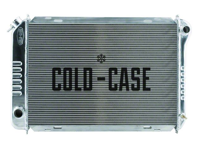 COLD-CASE Radiators Aluminum Performance Radiator; 1.25-Inch Tubes (87-93 5.0L Mustang w/ Manual Transmission)
