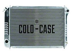 COLD-CASE Radiators Aluminum Performance Radiator; 1-Inch Tubes (87-93 5.0L Mustang w/ Manual Transmission)