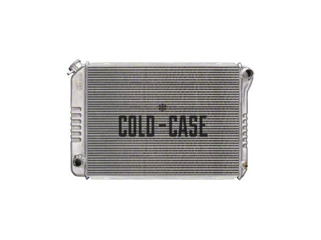 COLD-CASE Radiators Aluminum Performance Radiator with Dual 12-Inch Fans (79-93 Mustang w/ Coyote Swap)