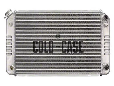 Cold Case Aluminum Radiator for 79-93 Mustang Coyote Swap Cold Case Aluminum Radiator for 79-93 Mustang Coyote Swap