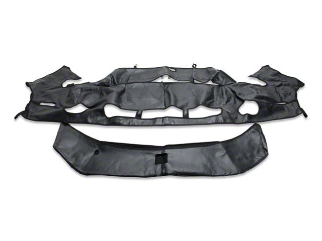 Covercraft Colgan Custom Original Front End Bra without License Plate Opening; Carbon Fiber (10-12 Mustang GT500)