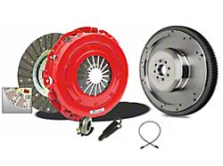 McLeod Street Pro Organic Clutch Kit with Lightened 8 Bolt Steel Flywheel and High Performance Hydraulic Clutch Line; 23-Spline (11-17 Mustang GT)