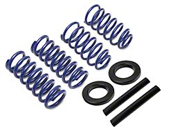 SR Performance Sport Lowering Springs with Polyurethane Front Spring Isolators (79-04 Mustang Coupe, Excluding 99-04 Cobra)