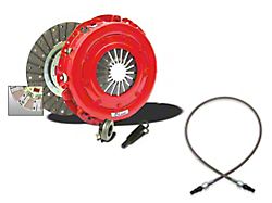 McLeod Super Street Pro Organic/Ceramic Clutch Kit with High Performance Hydraulic Clutch Line Upgrade; 23-Spline (11-17 Mustang GT)