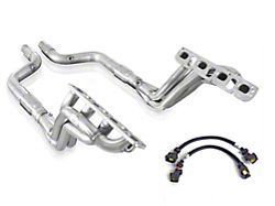 Stainless Steel 1-7/8-Inch Long Tube Headers with Catted Mid-Pipe and BBK O2 Sensor Wire Harness Extension Kit (08-23 V8 HEMI Challenger, Excluding 6.2L HEMI)