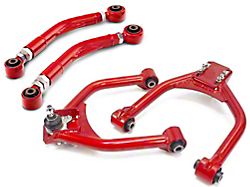 C&L Adjustable Rear Camber Arm with Adjustable Front Upper Camber Arms and Ball Joints (06-23 RWD Charger)