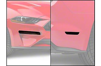 SEC10 Quarter Marker and Turn Signal Light Tint; Smoked (18-23 Mustang GT, EcoBoost)