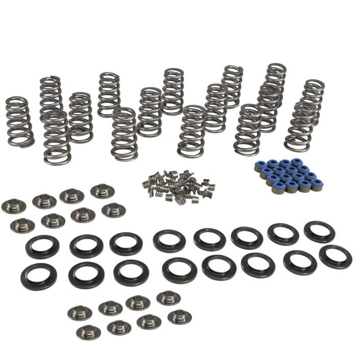 Comp Cams Charger Conical Valve Springs with Titanium Retainers; 0.660
