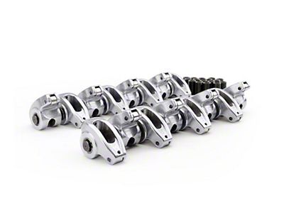 Comp Cams SBC H/E Aluminum Rocker Arms 1.6 Ratio 3/8 Stud