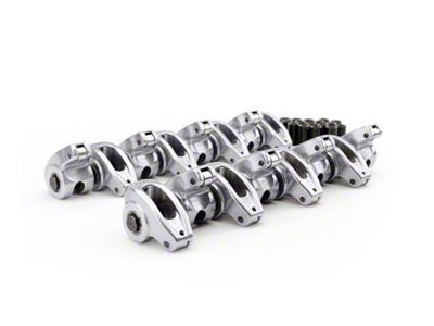 Comp Cams High Energy Aluminum Roller Rocker Arms; 3/8-Inch Stud; 1.6 Ratio (79-95 5.0L, 5.8L Mustang)