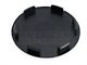 OPR Center Console Round Access Plug; Black (87-93 Mustang)