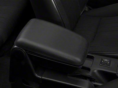 OPR Center Console Armrest Kit; Black (87-93 Mustang)