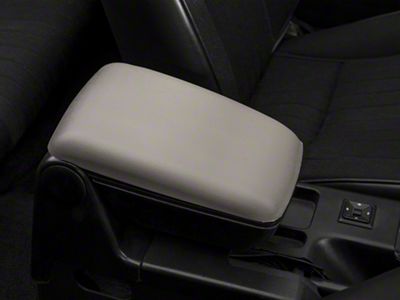 OPR Center Console Armrest Kit; Titanium Gray (90-92 Mustang)