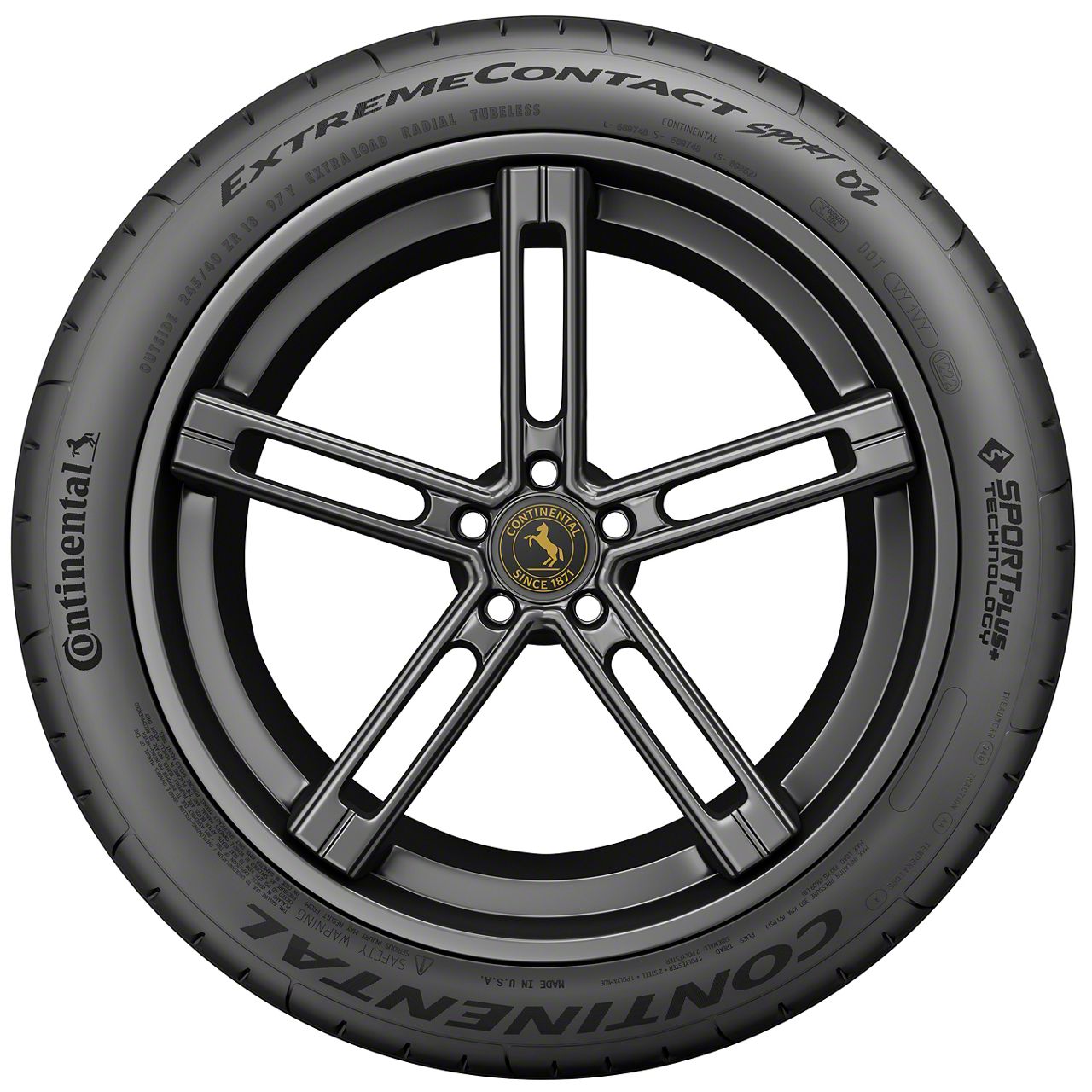 Continental Challenger ExtremeContact Sport 02 Tire 03125670000