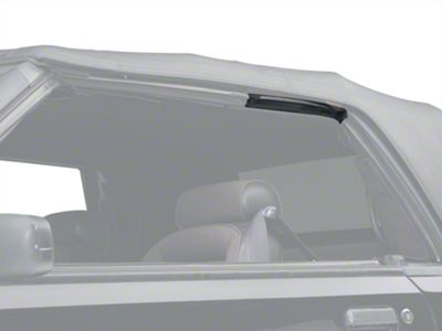 Convertible Top Side Rail Weatherstrip; Driver Side (83-93 Mustang Convertible)