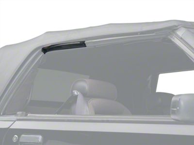 Convertible Top Side Rail Weatherstrip; Passenger Side (83-93 Mustang Convertible)