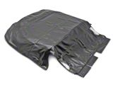 Convertible Top Boot; Black (99-04 Mustang Convertible)