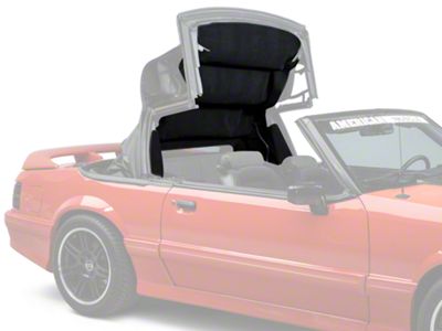 OPR Replacement Convertible Top Headliner; Black (83-93 Mustang Convertible)