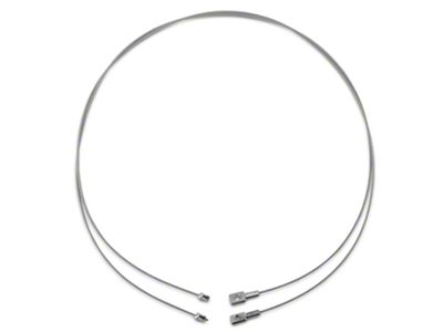 Convertible Top Side Cables (89-90 Mustang Convertible)