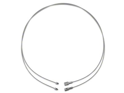 OPR Convertible Top Side Cables (89-90 Mustang Convertible)