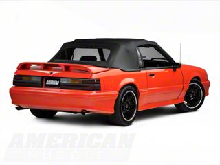 1983-90 Ford Mustang Convertible Top Vinyl Oxford White - OER FM1204311 1983-90 Ford Mustang Convertible Top Vinyl Oxford White - OER FM1204311
